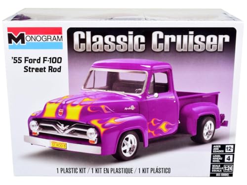 Revell Monogramm 1:24 1955 Ford F-100 Street Rod Modellbausatz von Revell