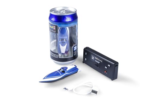 Revell Control Mini blau RC Einsteiger Motorboot RTR 75 mm Revell Control Mini blau RC Einsteiger Motorboot RTR 75 mm von Revell