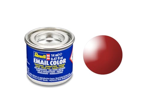 Revell Emaille-Farbe, 14 ml (feuriges rotglänzendes Finish) von Revell
