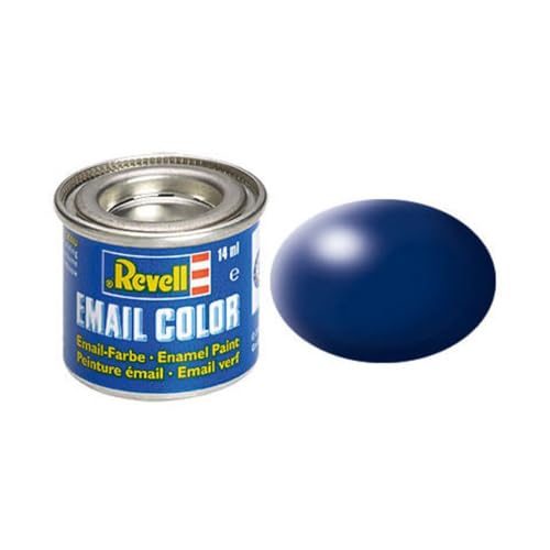 Revell Emaille-Farbe, 14 ml, Dunkelblau, seidiges Finish von Revell