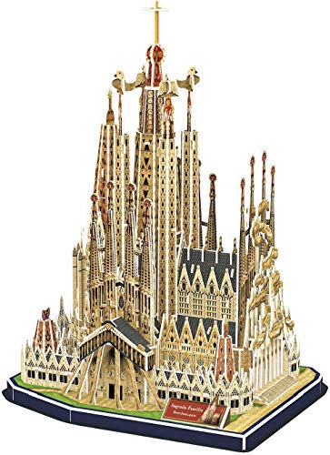Revell 3D Puzzle 00206 I Basilika La Sagrada Familia I 194 Teile I 4 Stunden Bauspaß für Kinder und Erwachsene I ab 10 Jahren I Das meistbesuchte Wahrzeichen Spaniens selber zusammenbauen von Revell