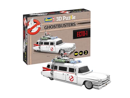 Revell REV00222 Ghostbuster Ghostbusters Welt als 3D Puzzle entdecken, Bastelspass für jederman, Black von Revell