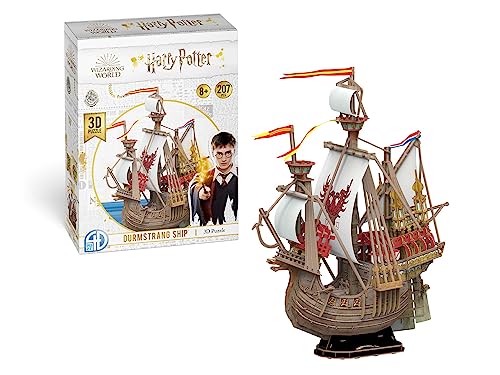 Revell 3D Puzzle 00308 I Harry Potter Durmstrang-Schiff I 150 Teile I 2 Stunden Zauberhafter Bauspaß für Kinder und Erwachsene I Ab 8 Jahren I Erlebe die magische Welt von Hogwarts hautnah von Revell