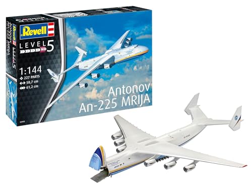 Revell 4958 14 Fahrzeug 04958 Antonov An-225 Mrija Flugmodell Bausatz 1:144 von Revell