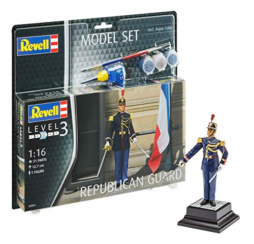 Revell 62803 - Modellbausatz Figuren 62803 Set 1:16 - Republican Guard im Maßstab 1:16, Level 3, Orginalgetreue Nachbildung mit vielen Details - Revell 62803 - Modellbausatz Figuren 62803 Set 1:16 - Republican Guard im Maßstab 1:16, Level 3, Orginalgetreue Nachbildung mit vielen Details - von Revell
