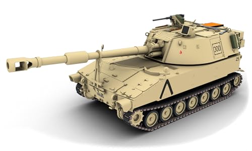 Revell 63361 Modellset M109 A2 Maßstab 1:72 ungebaut/unlackiert Plastikmodellbausatz mit Zubehör von Revell