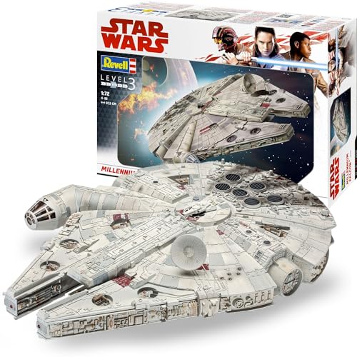 Revell 06718 Modellbausatz Millennium Falcon, 1:72 Scale, Mehrfarbig von Revell