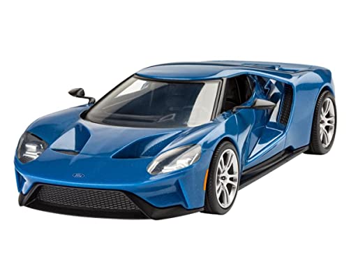 Revell Modellbausatz 2017 Ford GT I Maßstab 1:24 I Detailreiche Nachbildung I Unlackiertes Automodell I Für Modellbau-Fans I Hochwertige Verarbeitung I Mehrfarbig Revell Modellbausatz 2017 Ford GT I Maßstab 1:24 I Detailreiche Nachbildung I Unlackiertes Automodell I Für Modellbau-Fans I Hochwertige Verarbeitung I Mehrfarbig von Revell