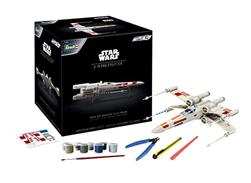 Revell Adventskalender, X-wing Fighter mit Easy-Click-System in 24 Tagen zum Star Wars Modell, Adventskalender für Jungen, Mädchen & Erwachsene ab 10 Jahren, Geschenk zu Weihnachten von Revell