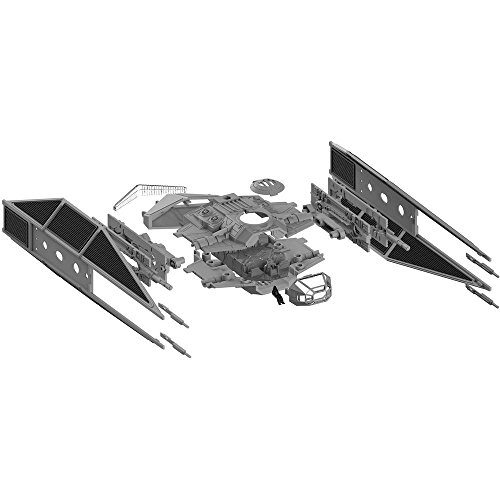 Revell Build & Play - Star Wars Kylo Ren's TIE Fighter - 06760, Maßstab 1:70, originalgetreue Nachbildung mit beweglichen Teilen, mit Light&Sound Effekten, robust zum Spielen von Revell