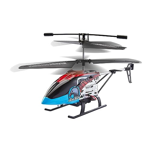 Revell Control Red Kite Helikopter I 2,4 GHz-Fernsteuerung I Höhenkontrolle I LED-Beleuchtung I Mit Lipo-Akku I Inkl Ersatzrotor I Ideal für Einsteiger ab 8 Jahren I Perfekt für den Indoor-Einsatz von Revell Control