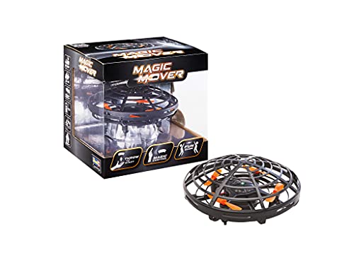 Revell Control 24107 RC Quadcopter"MAGIC MOVER", Fun-Drohne, Steuern durch Handbewegung Ferngesteuerter Quadrokopter, schwarz, (L x B x H) 110 x 110 x 50 mm von Revell