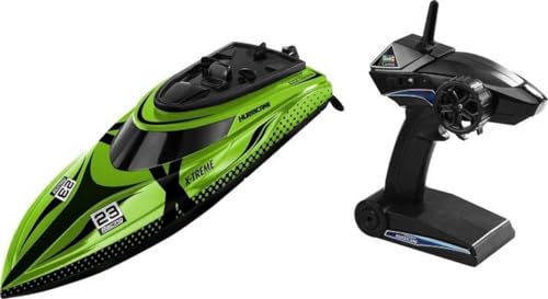 Revell Control X-treme Hurricane I Ferngesteuertes RC Boot I für Kinder und Erwachsene ab 14 Jahren I Speedboat mit LI-ION Akku für Stundenlange Action I 45 km/h I Mit Modellständer I 2,4 GHz von Revell Control X-treme