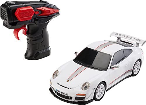 Revell Control Porsche 911 GT3 RS I Ferngesteuertes Auto im Maßstab 1:24 I Originalgetreue Nachbildung I Frontbeleuchtung (LED) I 2,4 GHz-Fernsteuerung I Für Kinder ab 8 Jahren I Scale Car, Schwarz von Revell