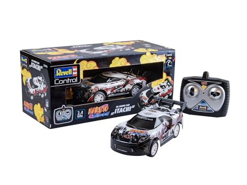 Revell RC I Naruto Itachi Car I Actiongeladene Ninja-Saga auf der Straße I Perfekt für angehende Rennfahrer ab 6 Jahren I Vielseitig auf verschiedenen Terrains einsetzbar I Auffälliges Itachi-Design Revell RC I Naruto Itachi Car I Actiongeladene Ninja-Saga auf der Straße I Perfekt für angehende Rennfahrer ab 6 Jahren I Vielseitig auf verschiedenen Terrains einsetzbar I Auffälliges Itachi-Design von Revell