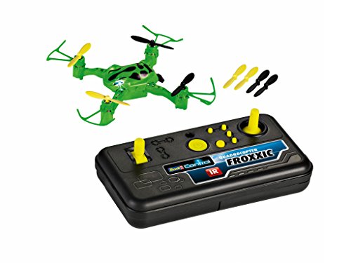 Revell Control Quadrocopter Froxxic I 6-Axis-Stabilisierungstechnologie I Vier kraftvolle Motoren I Eingebauter Akku I Bequemes Laden über die 4CH-IR-Fernsteuerung I Mehrfarbig von Revell