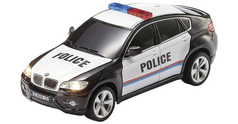 RC Scale Car BMW X6 Police, Revell Control Ferngesteuertes Polizeiauto im Maßstab 1:24, 20 cm von Revell