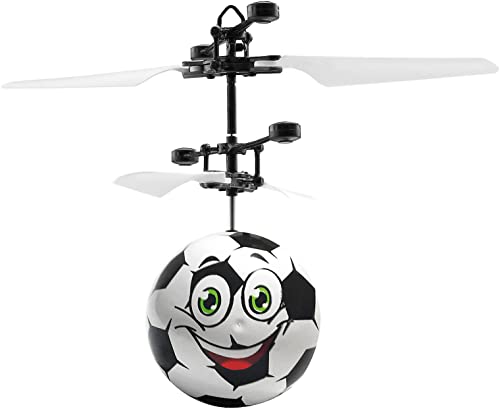 Revell Control RC Copter Ball The Ball I Fliegender Fußball I Copter Ball für Fußballfans I Einfache Steuerung durch kinderfreundlichen 1CH-IR-Handsender I Faszinierende LED-Beleuchtung von Revell