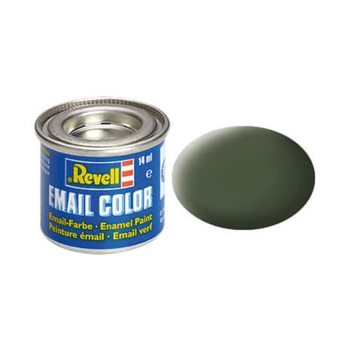 Revell Emaille-Farbe, 14 ml, bronzegreen matt von Revell