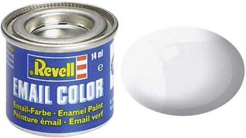 Revell Emaille-Farbe Schwarz (matt) 08 Dose 14ml von Revell