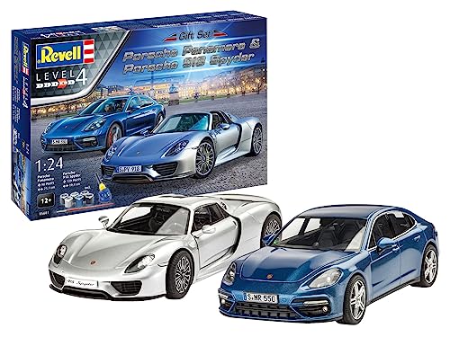 Revell RV05681 5681 Porsche Set Zubehör, Unlackiert von Revell