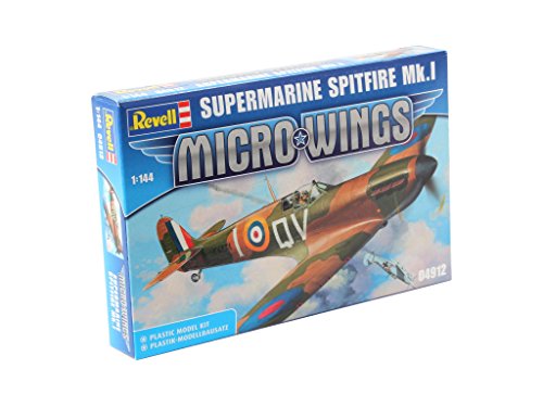 Revell Mirco Wings Supermarine Spitfire Mk.1 Flugzeug-Kunststoffmodellbausatz Revell Mirco Wings Supermarine Spitfire Mk.1 Flugzeug-Kunststoffmodellbausatz von Revell