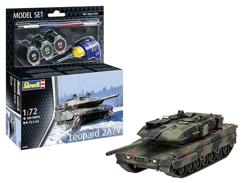 Revell Modellbau Model Set Leopard 2 A7V Revell Modellbau Model Set Leopard 2 A7V von Revell