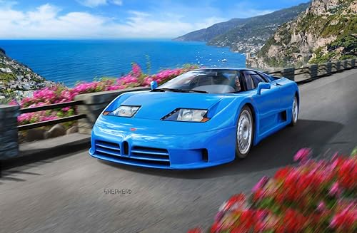 Revell Modellbau, Model Set Bugatti EB110, Bausatz, Maßstab 1:24, 140 Teile, Bastelset ab 12 Jahren, Detailgetreues Modell, Sportwagen, Authentische Nachbildung Revell Modellbau, Model Set Bugatti EB110, Bausatz, Maßstab 1:24, 140 Teile, Bastelset ab 12 Jahren, Detailgetreues Modell, Sportwagen, Authentische Nachbildung von Revell