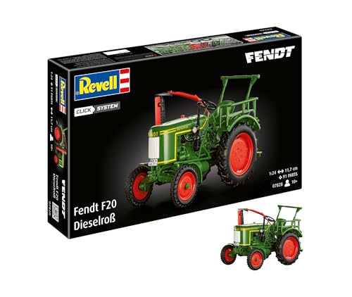 Revell Modellbau Fendt F20 Dieselroß Traktor Click System Revell Modellbau Fendt F20 Dieselroß Traktor Click System von Revell