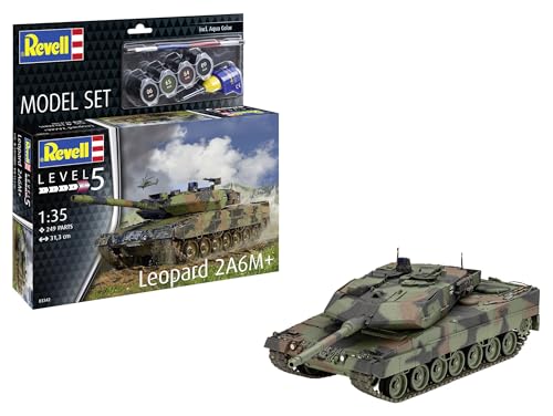 Revell Modellbau Model Set Leopard 2 A6M+ von Revell