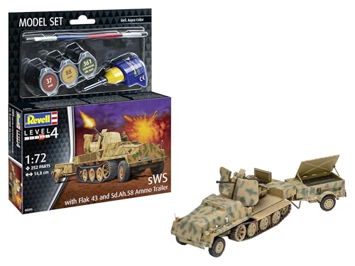 Revell Modellbau Model Set SWS with Flak43 and Sd.Ah58 Ammo Trailer Revell Modellbau Model Set SWS with Flak43 and Sd.Ah58 Ammo Trailer von Revell Modellbau