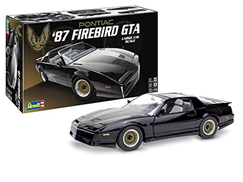 Revell Modellbausatz 1987 Firebird GTA I Maßstab 1:16 I Detailgetreues Auto-Modell I Mit 5,7-Liter-V8-Motor, beweglichen Teilen und Abziehbildern Revell Modellbausatz 1987 Firebird GTA I Maßstab 1:16 I Detailgetreues Auto-Modell I Mit 5,7-Liter-V8-Motor, beweglichen Teilen und Abziehbildern von Revell