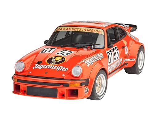 Revell Modellbausatz Auto 1:24 - Porsche 934 RSR "Jägermeister" im Maßstab 1:24, Level 3, originalgetreue Nachbildung mit vielen Details, 07031, 10 Jahre to 99 Jahre, Mittel Revell Modellbausatz Auto 1:24 - Porsche 934 RSR "Jägermeister" im Maßstab 1:24, Level 3, originalgetreue Nachbildung mit vielen Details, 07031, 10 Jahre to 99 Jahre, Mittel von Revell