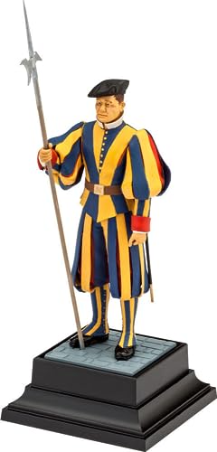 Revell Modellbausatz Figuren 1:16 - Schweizer Garde Vatikanstaat / Vatican Swiss Guard im Maßstab 1:16, Level 3, originalgetreue Nachbildung mit vielen Details, 02801 von Revell