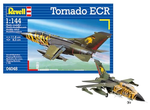 Revell Modellbausatz Flugzeug 1:144 Tornado ECR im Maßstab 1:144, Level 3, originalgetreue Nachbildung mit vielen Details, 04048 Wie Angegeben Revell Modellbausatz Flugzeug 1:144 Tornado ECR im Maßstab 1:144, Level 3, originalgetreue Nachbildung mit vielen Details, 04048 Wie Angegeben von Revell