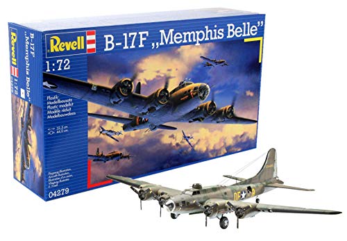Revell Modellbausatz Flugzeug 1:72 - B-17F Memphis Belle im Maßstab 1:72, Level 5, originalgetreue Nachbildung mit vielen Details, 04279 Mittel Revell Modellbausatz Flugzeug 1:72 - B-17F Memphis Belle im Maßstab 1:72, Level 5, originalgetreue Nachbildung mit vielen Details, 04279 Mittel von Revell