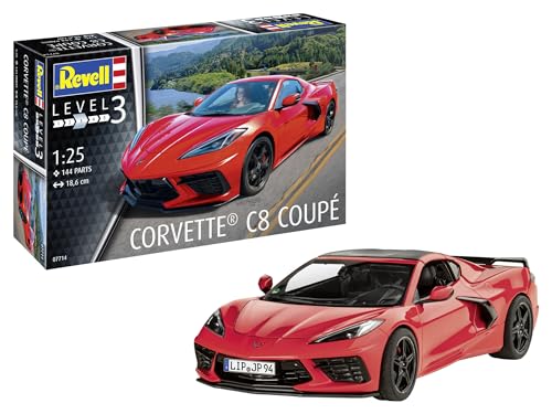 Revell 07714 Corvette® C8 Coupé Automodell Bausatz 1:25 Revell 07714 Corvette® C8 Coupé Automodell Bausatz 1:25 von Revell