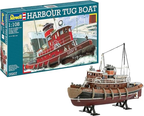 Revell 05207 Harbour Tug Boat Schiffsmodell Bausatz 1:108 von Revell