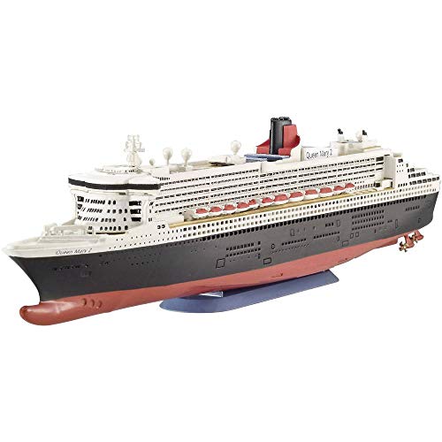 Revell Modellbausatz Schiff 1:1200 - Ocean Liner Queen Mary 2 im Maßstab 1:1200, Level 4, originalgetreue Nachbildung mit vielen Details, Kreuzfahrtschiff, 05808 Revell Modellbausatz Schiff 1:1200 - Ocean Liner Queen Mary 2 im Maßstab 1:1200, Level 4, originalgetreue Nachbildung mit vielen Details, Kreuzfahrtschiff, 05808 von Revell