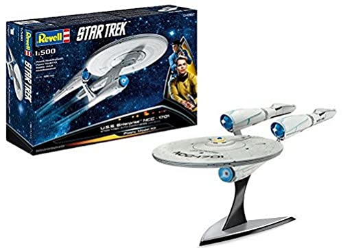 Revell Modellbausatz Star Trek - U.S.S. Enterprise NCC-1701 im Maßstab 1:500, Into Darkness, Level 4, originalgetreue Nachbildung mit vielen Details - 04882, 0.3888888888888889 von Revell