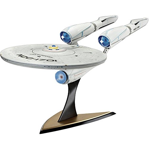 Revell Modellbausatz Star Trek - U.S.S. Enterprise NCC-1701 im Maßstab 1:500, Into Darkness, Level 4, originalgetreue Nachbildung mit vielen Details - 04882, 0.3888888888888889 von Revell