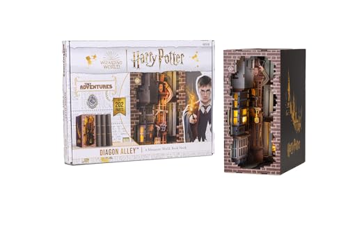 Revell Modellbausatz Tiny Adventures I Diagon Alley Harry Potter I 3D Miniaturhaus I DIY Book Nook Holz Puzzle I Handgefertigtes Diorama für Sammler und Zauberei-Fans Revell Modellbausatz Tiny Adventures I Diagon Alley Harry Potter I 3D Miniaturhaus I DIY Book Nook Holz Puzzle I Handgefertigtes Diorama für Sammler und Zauberei-Fans von Revell