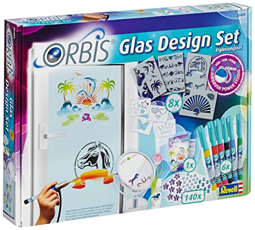 Revell Orbis 30489 - Kinderairbrush - Glas Design Set von Revell
