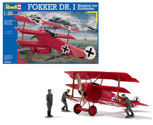 Revell 04744 Fokker DR.I Richthofen Flugmodell Bausatz 1:28 Revell 04744 Fokker DR.I Richthofen Flugmodell Bausatz 1:28 von Revell