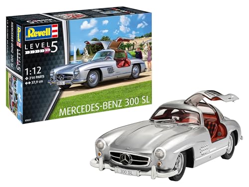 Revell RV07657 07657 Mercedes Benz 300 SL originalgetreuer Modellbausatz für Experten, unlackiert Revell RV07657 07657 Mercedes Benz 300 SL originalgetreuer Modellbausatz für Experten, unlackiert von Revell