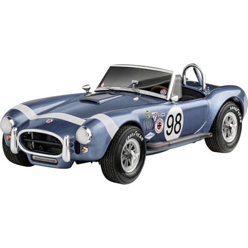 Revell RV07669 7669 07669 62 Shelby Cobra 289 Automodell Bausatz 1:25, Mittel, Unlackiert Revell RV07669 7669 07669 62 Shelby Cobra 289 Automodell Bausatz 1:25, Mittel, Unlackiert von Revell