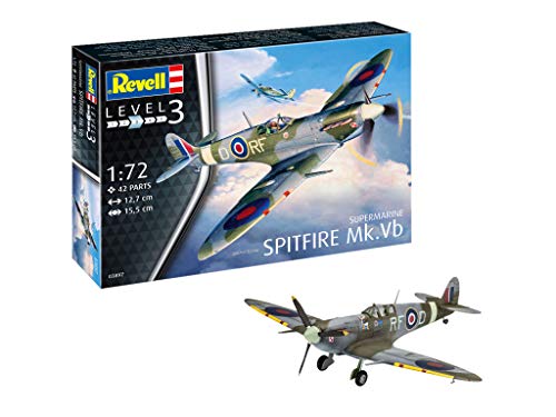Revell Revell_03897 3897 Modellbausatz Supermarine Spitfire Mk.Vb Revell Revell_03897 3897 Modellbausatz Supermarine Spitfire Mk.Vb von Revell