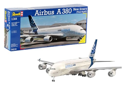 Revell 04218 Airbus A 380 New Livery Flugmodell Bausatz 1:144 von Revell