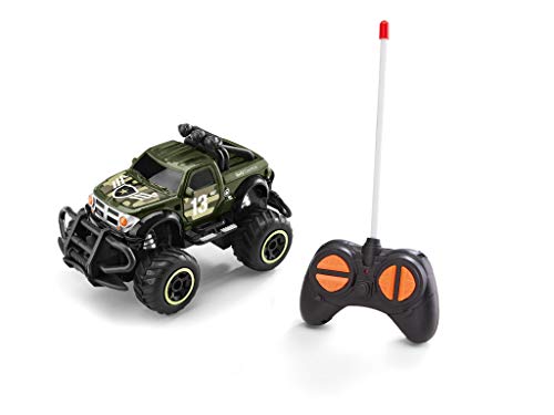 Revell Control Dodge RAM I Ferngesteuertes Spielzeugauto I Voluminöse Reifen und Rammstangen I Robust und langlebig gebaut I Perfekt für den Einsatz im Freien I Geeignet für Kinder ab 8 Jahren, 14 cm von Revell