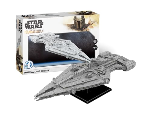 Revell The Mandalorian Kartonmodellbausatz I Detailgetreuer Modelbausatz des IMPERIAL LIGHT CRUISER I für Jung und Alt I 265 Teile I für Star Wars Fans I Ideale Geschenkidee für jeden Anlass Revell The Mandalorian Kartonmodellbausatz I Detailgetreuer Modelbausatz des IMPERIAL LIGHT CRUISER I für Jung und Alt I 265 Teile I für Star Wars Fans I Ideale Geschenkidee für jeden Anlass von Revell